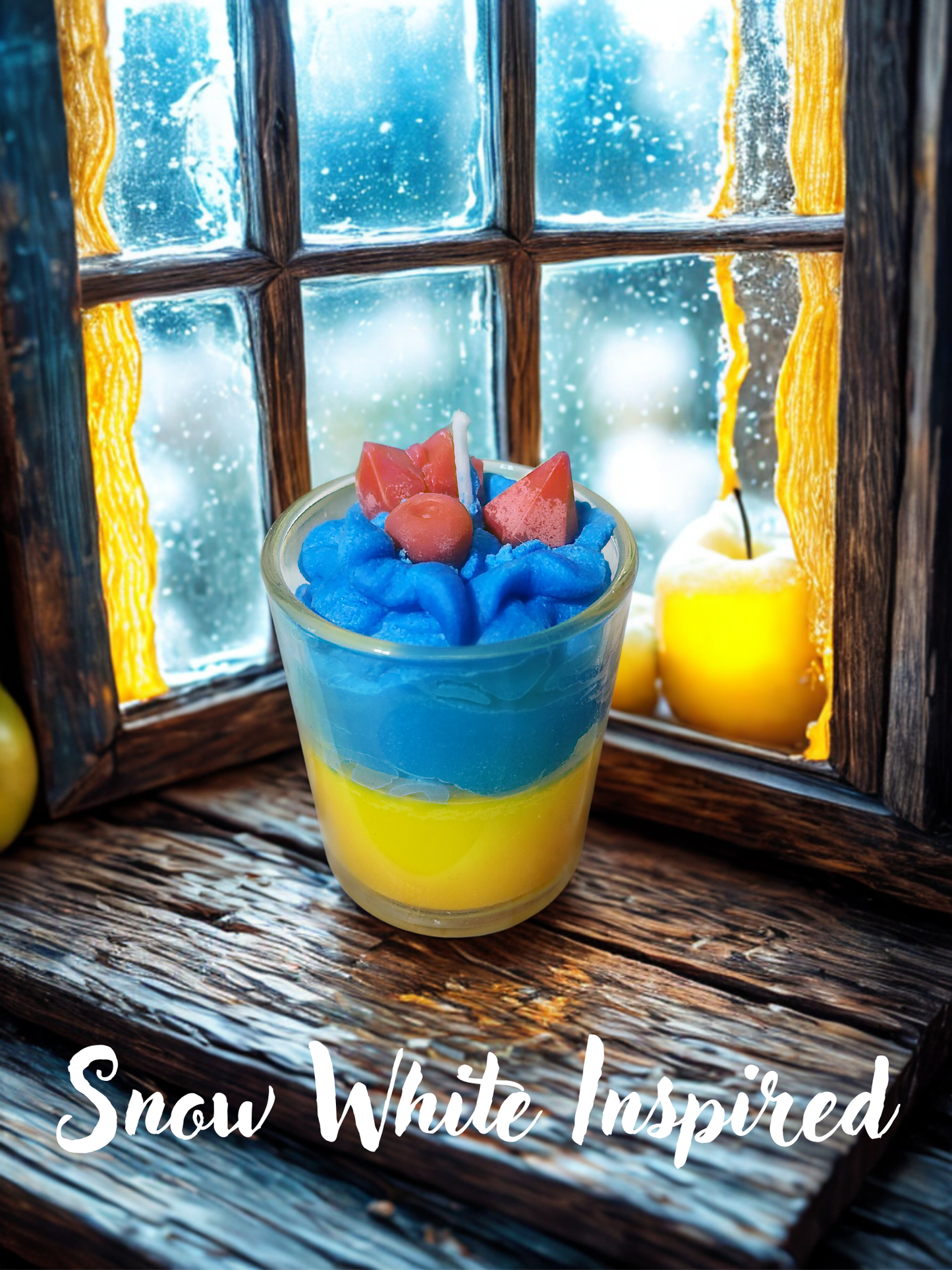Snow White Inspired- Multiple Sized Candle