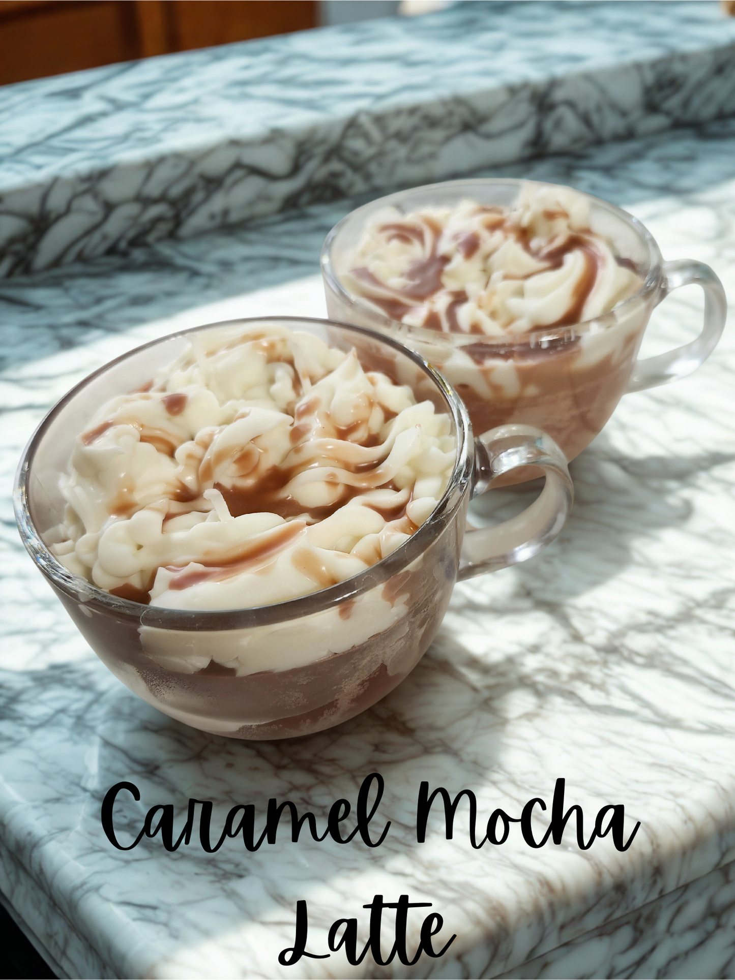 Caramel Mocha Latte- 12 ounce Candle
