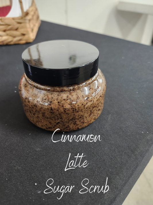 Cinnamon Latte- 8 oz Sugar Scrub
