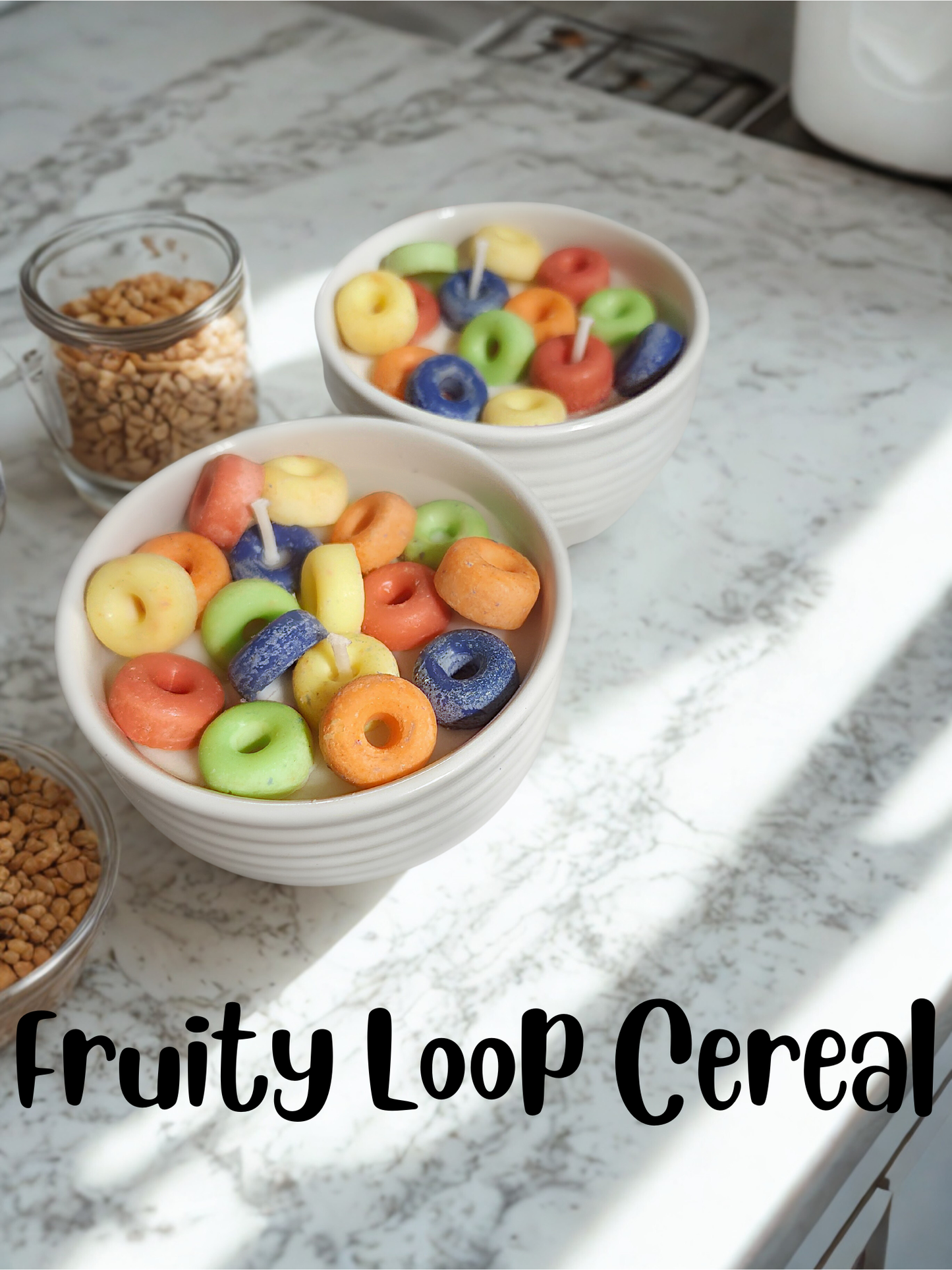 Fruity Loop Cereal- 10 ounce Candle