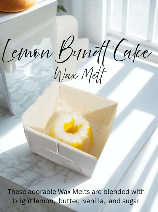 Bundt Cake Wax Melts, Variety of Fragrances