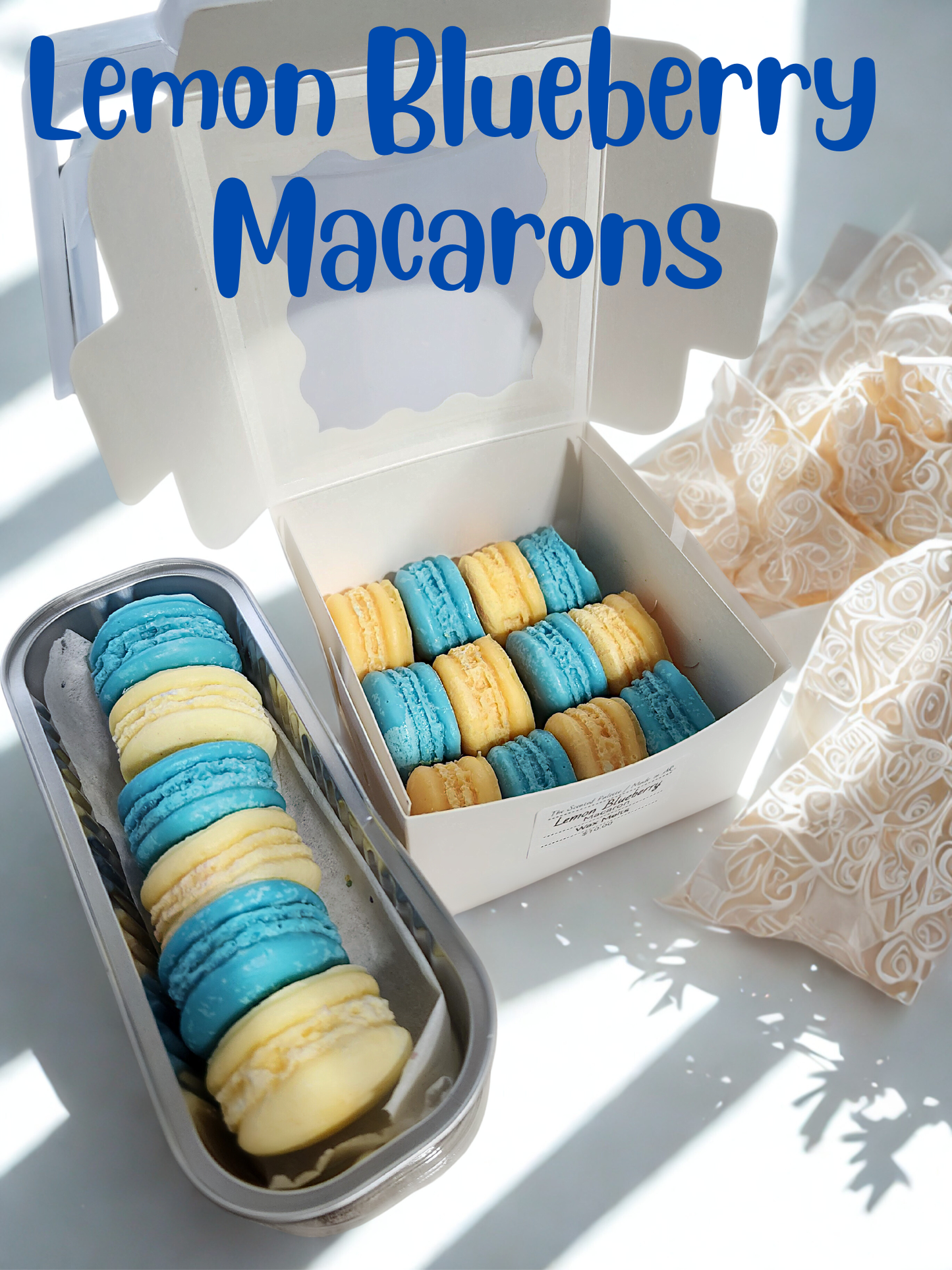 Macarons, 6 count, Multiple Fragrance Options