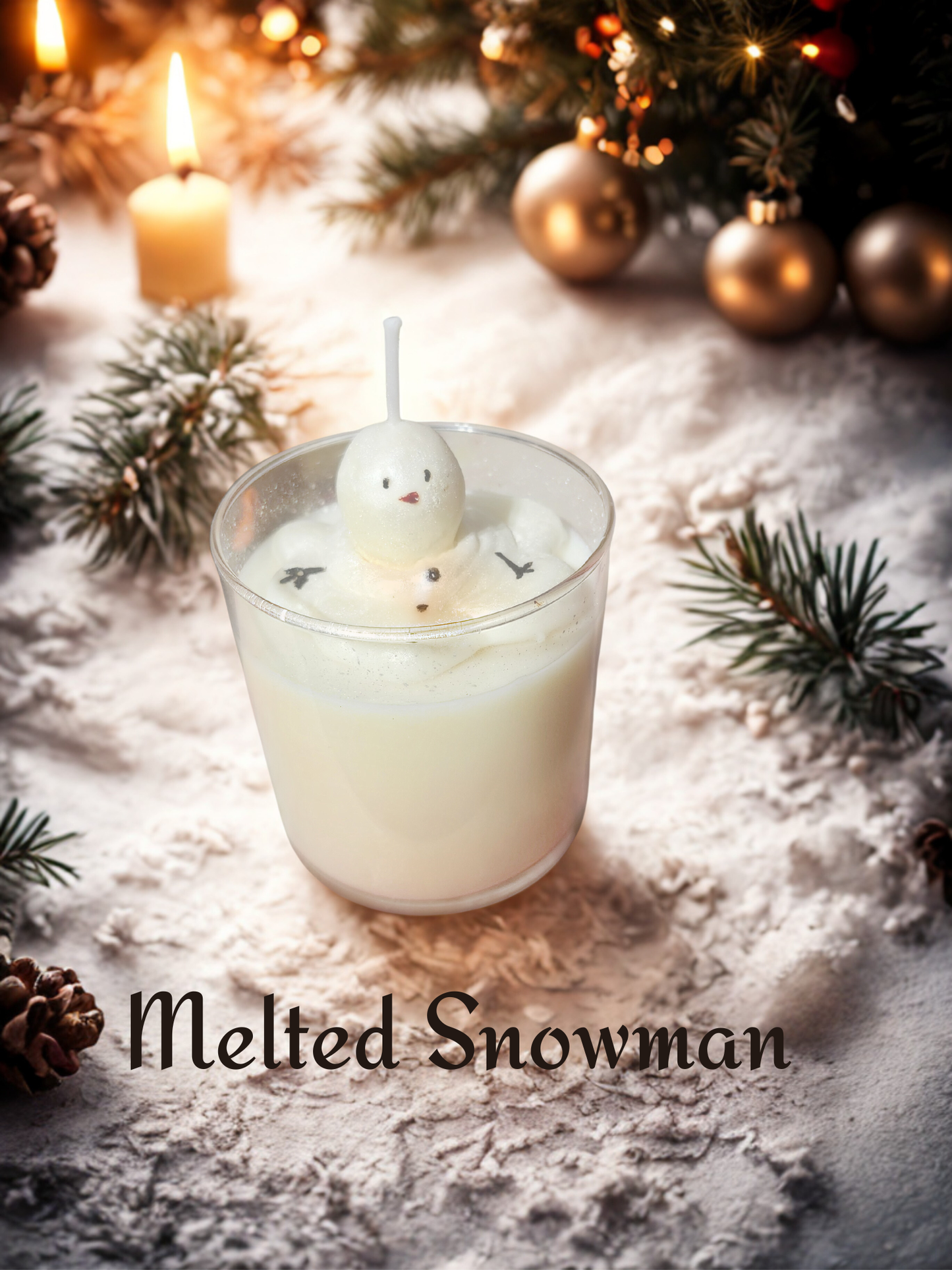 Melted Snowman- 10 oz Candle