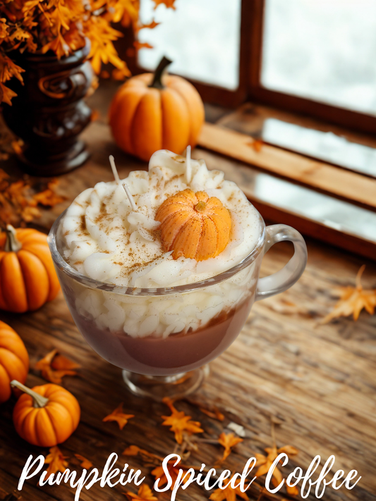 Pumpkin Spiced Coffee- 12 ounce Candle
