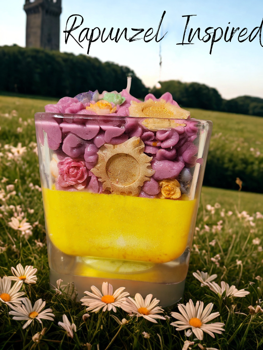 Rapunzel Inspired- Multiple Sized Candle