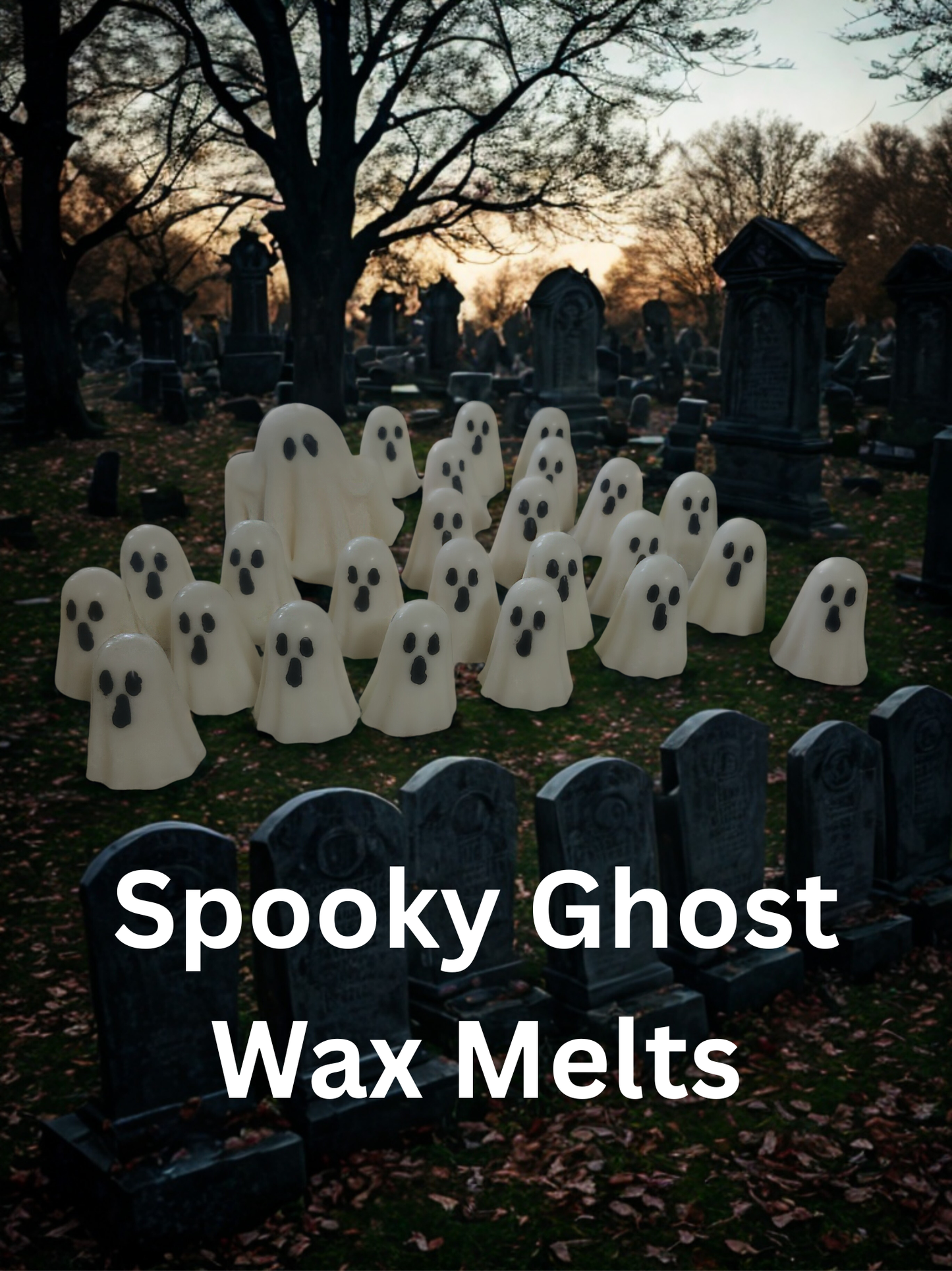 Mini Spooky Ghosts 6 Count Wax Melt