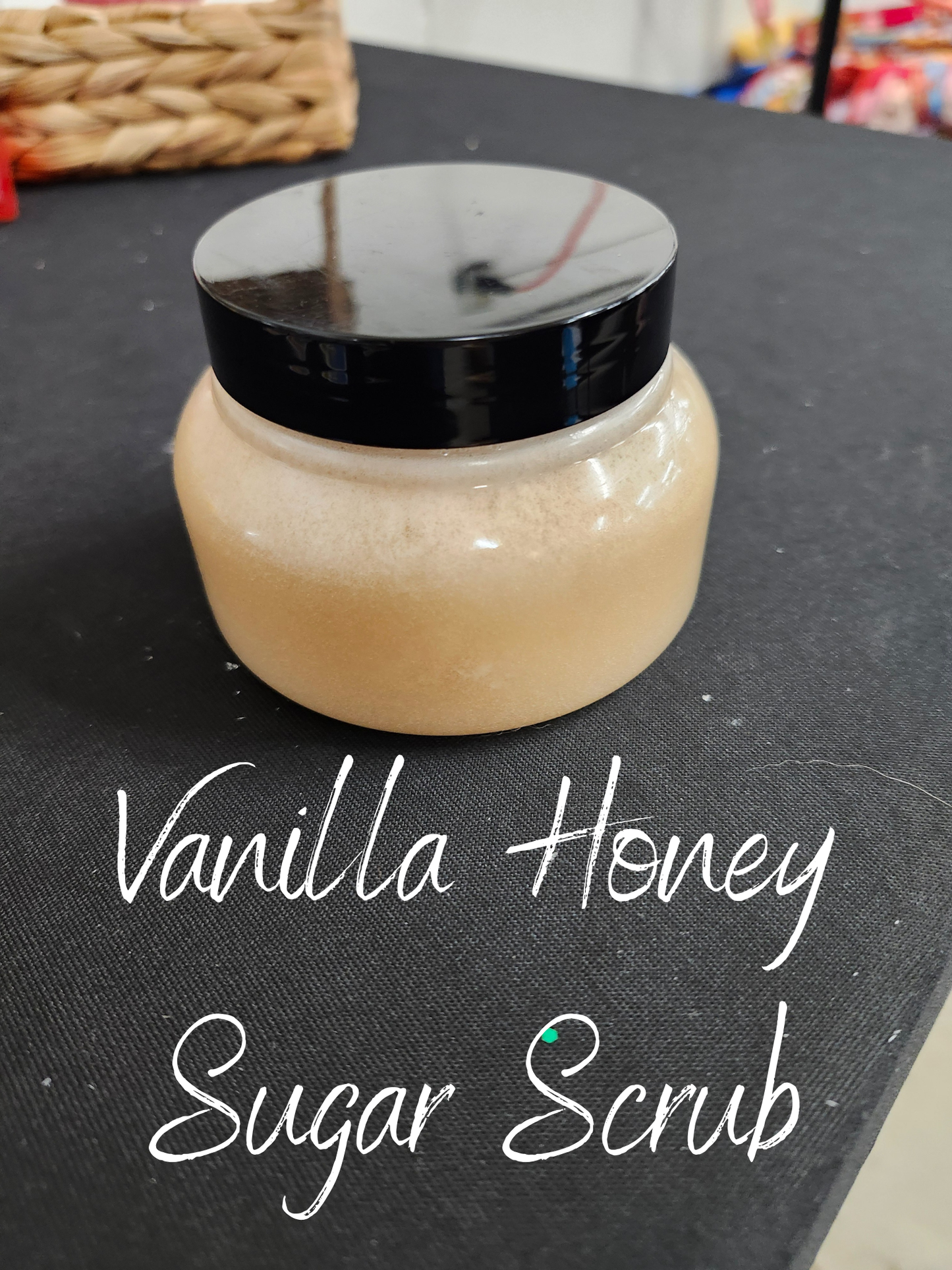 Vanilla Honey Sugar- 8 oz Sugar Scrub